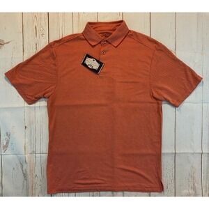 Bahama Bay Club Polo Shirt Burnt Orange Mens Size Medium Nwt